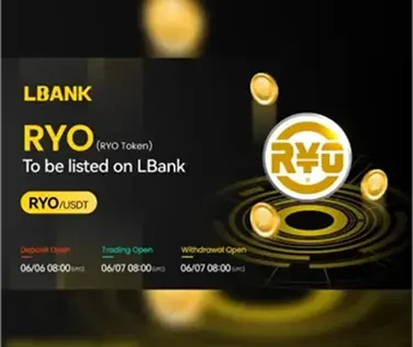LBank Exchange Will List RYO Token (RYO) on June 7, 2024
