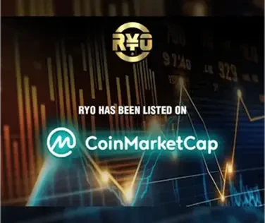 RYO is now on CoinMarketCap