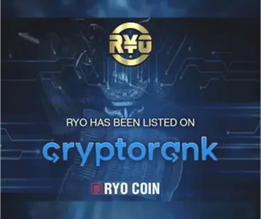 Exciting News! RYO is now featured on CryptoRank!